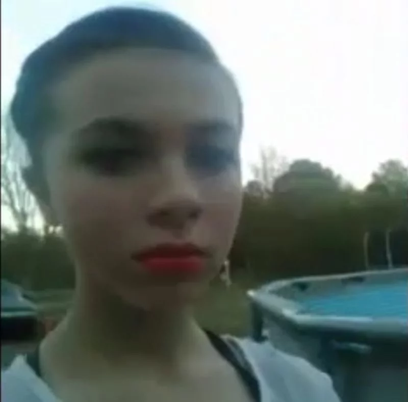 Kadr z ostatniego nagrania Katelyn