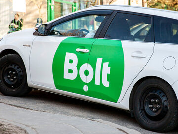Samochód firmy Bolt