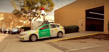 Samochód Google Street View