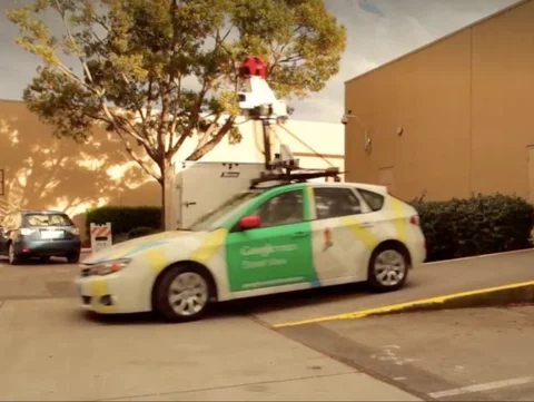 Samochód Google Street View