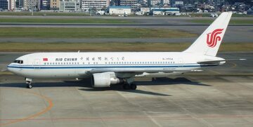 Samolot Air China, zdjęcie ilustracyjne