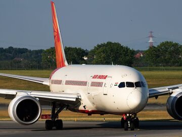 Samolot Air India/zdjęcie poglądowe