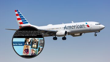 Samolot American Airlines/ Bette Nash