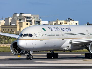 Samolot arabskich linii lotniczych