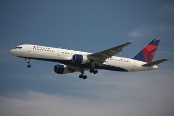 Samolot Delta Air Lines, zdjęcie ilustracyjne