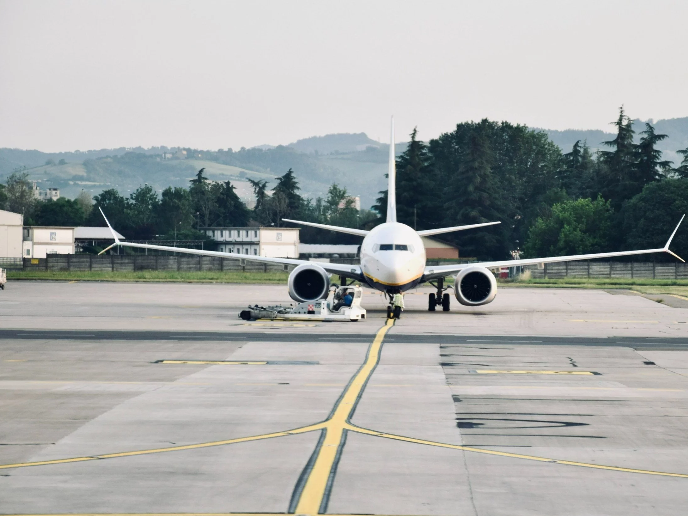 Ryanair na lotnisku/zdjęcie poglądowe