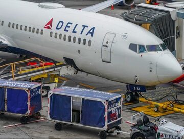 Samolot linii Delta Airlines, zdjęcie ilustracyjne