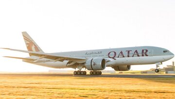 Samolot linii lotniczych Qatar Airlines