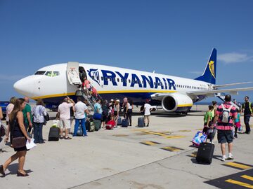 Samolot linii lotniczych Ryanair