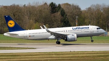Samolot linii Lufthansa