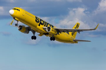 Samolot linii Spirit Airlines, zdjęcie ilustracyjne