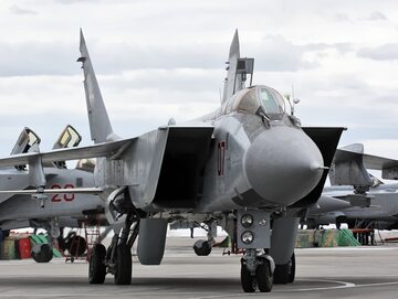Samolot MiG-31. Zdjęcie poglądowe.