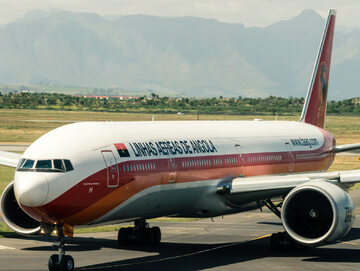 Samolot należący do Angola Airlines