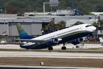 Samolot należący do Miami Air International, zdjęcie ilustracyjne