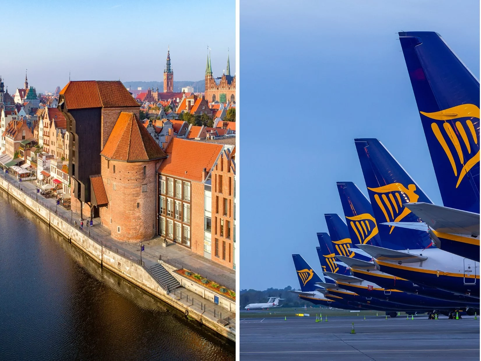 Gdańsk i Ryanair