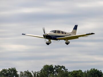 Samolot Piper PA-28. Zdjęcie poglądowe.