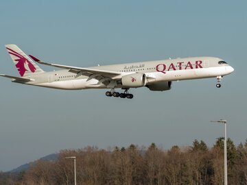 Samolot Qatar Airways
