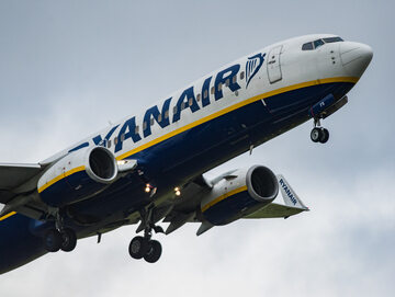 Samolot Ryanair, zdjęcie ilustracyjne