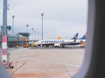 Samolot Ryanair/zdjęcie poglądowe