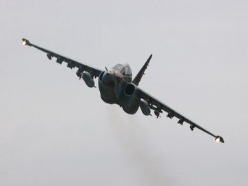 Samolot Su-25. Zdjęcie poglądowe.