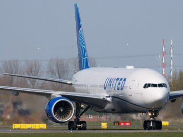 Samolot United Airlines/zdjęcie poglądowe