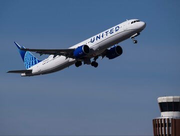 Samolot United Airlines/zdjęcie poglądowe