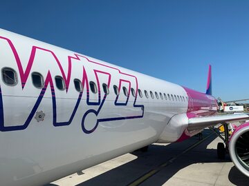 Samolot Wizz Air/zdjęcie poglądowe