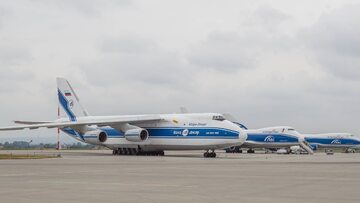 Samoloty rosyjskich linii Volga Dnepr