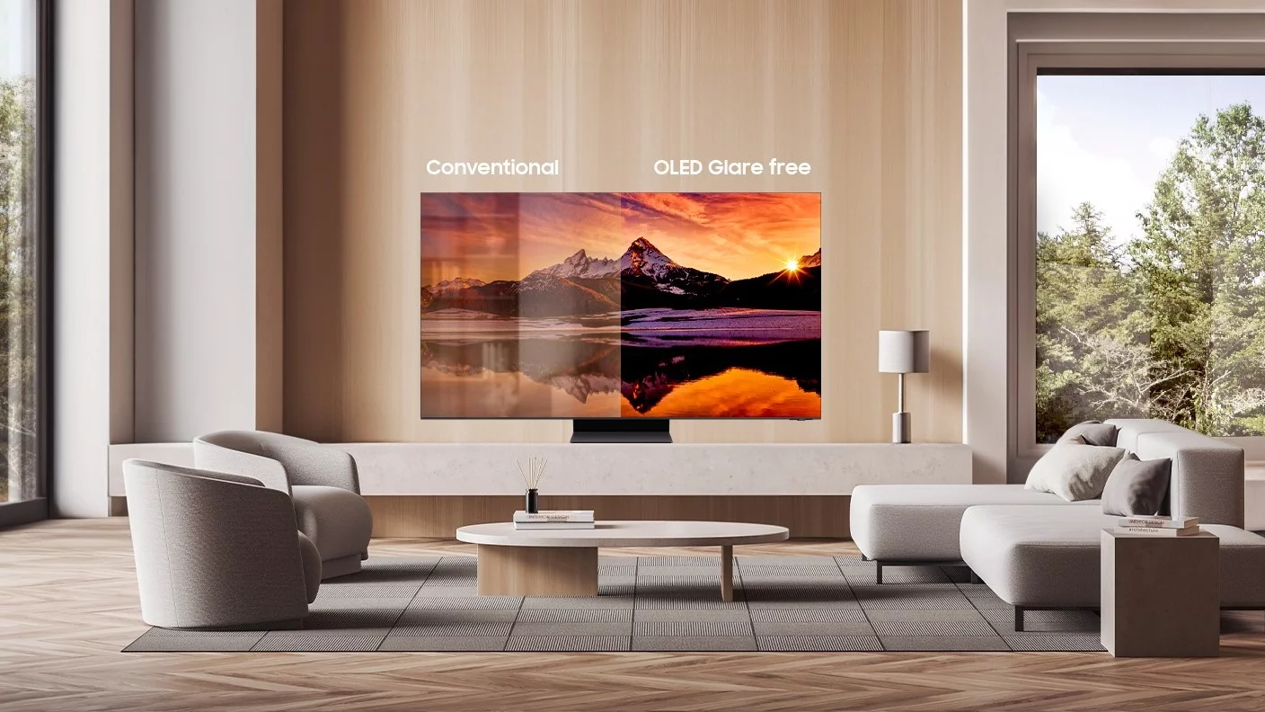 Samsung OLED Glare free