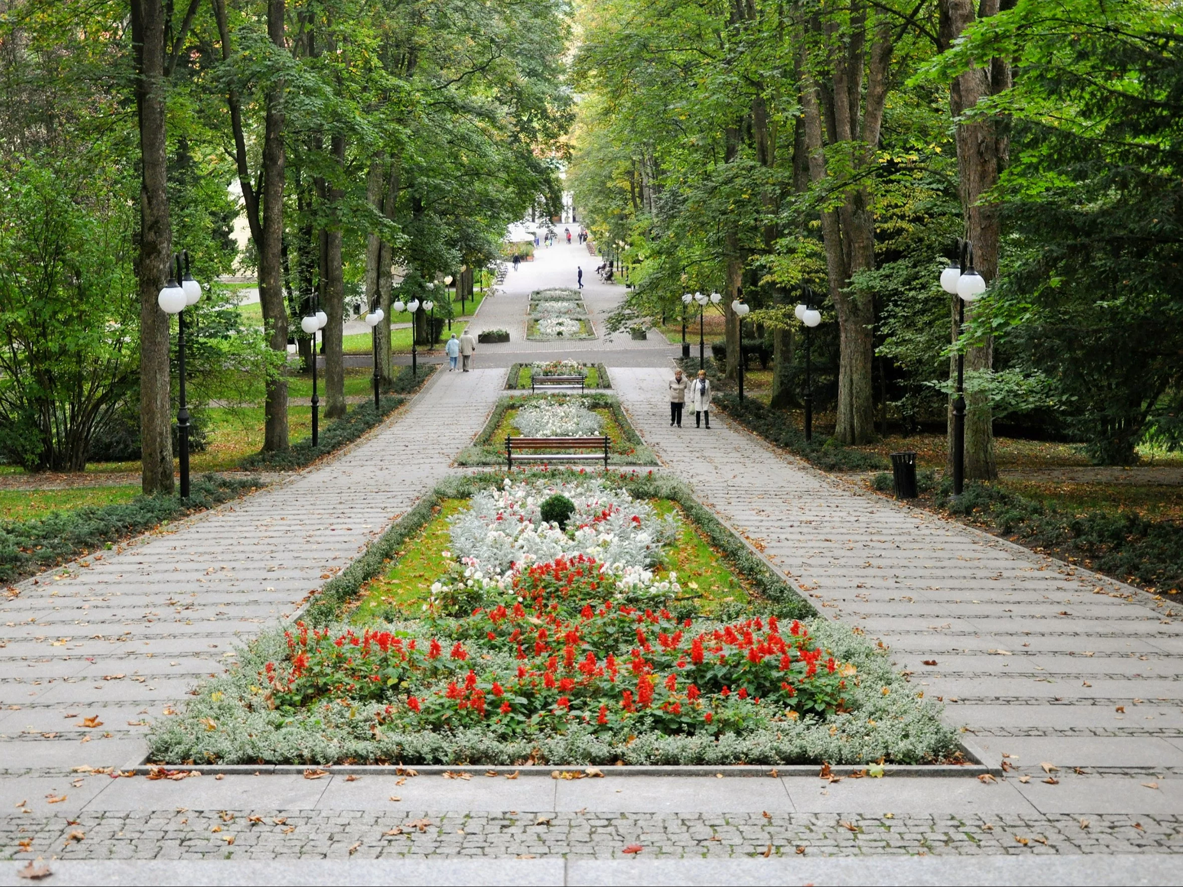 Park zdrojowy w Polanicy Zdrój