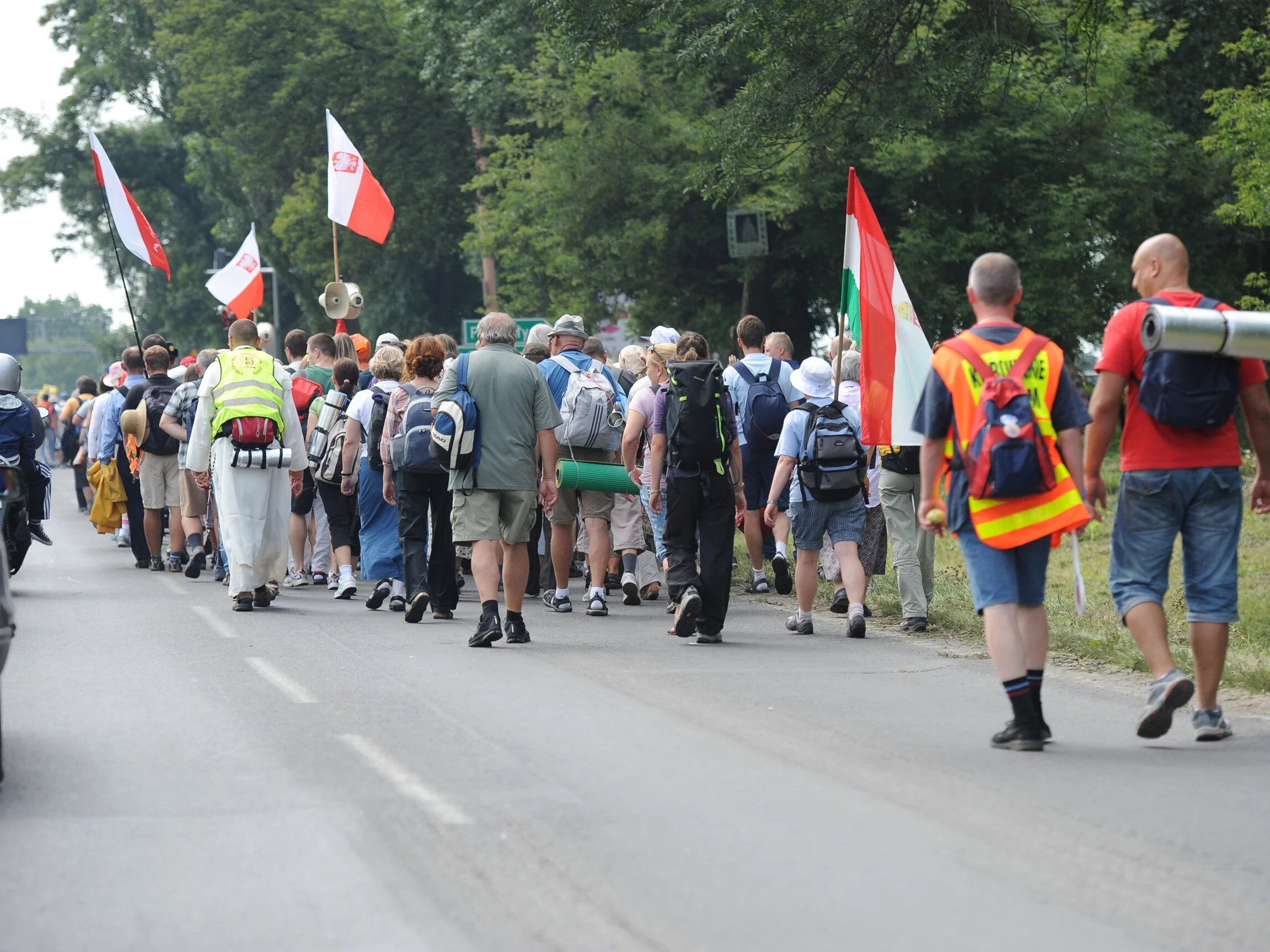 Piesza pielgrzymka na Jasną Górę, zdjęcie ilustracyjne