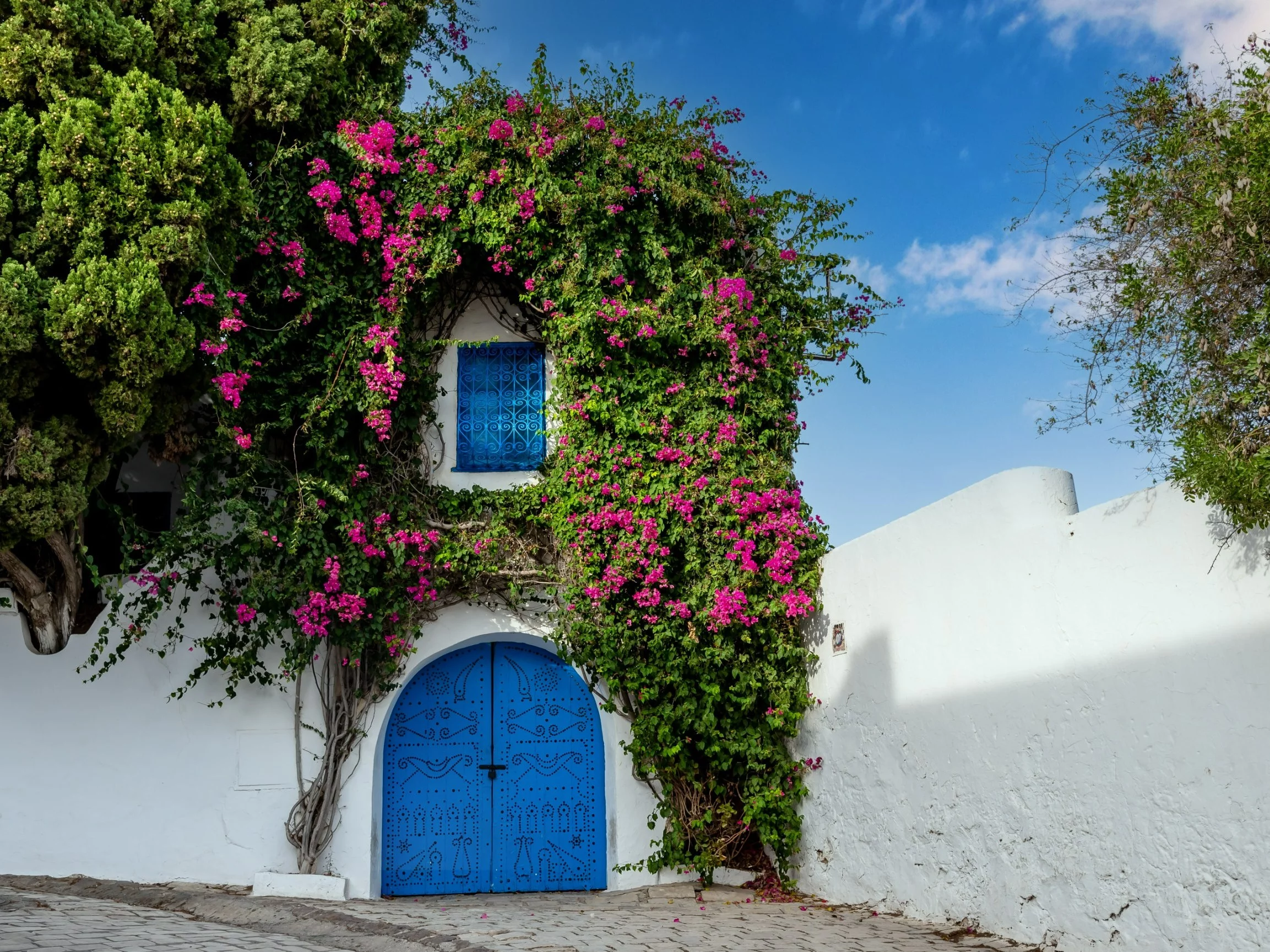 Sidi Bou Said w Tunezji