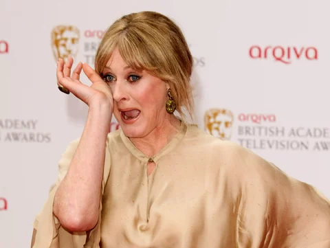 Sarah Lancashire w 2013 roku na gali rozdania nagród BAFTA