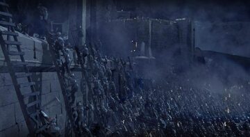 Scena szturmu orków z „Władcy pierścieni: Dwie wieże”