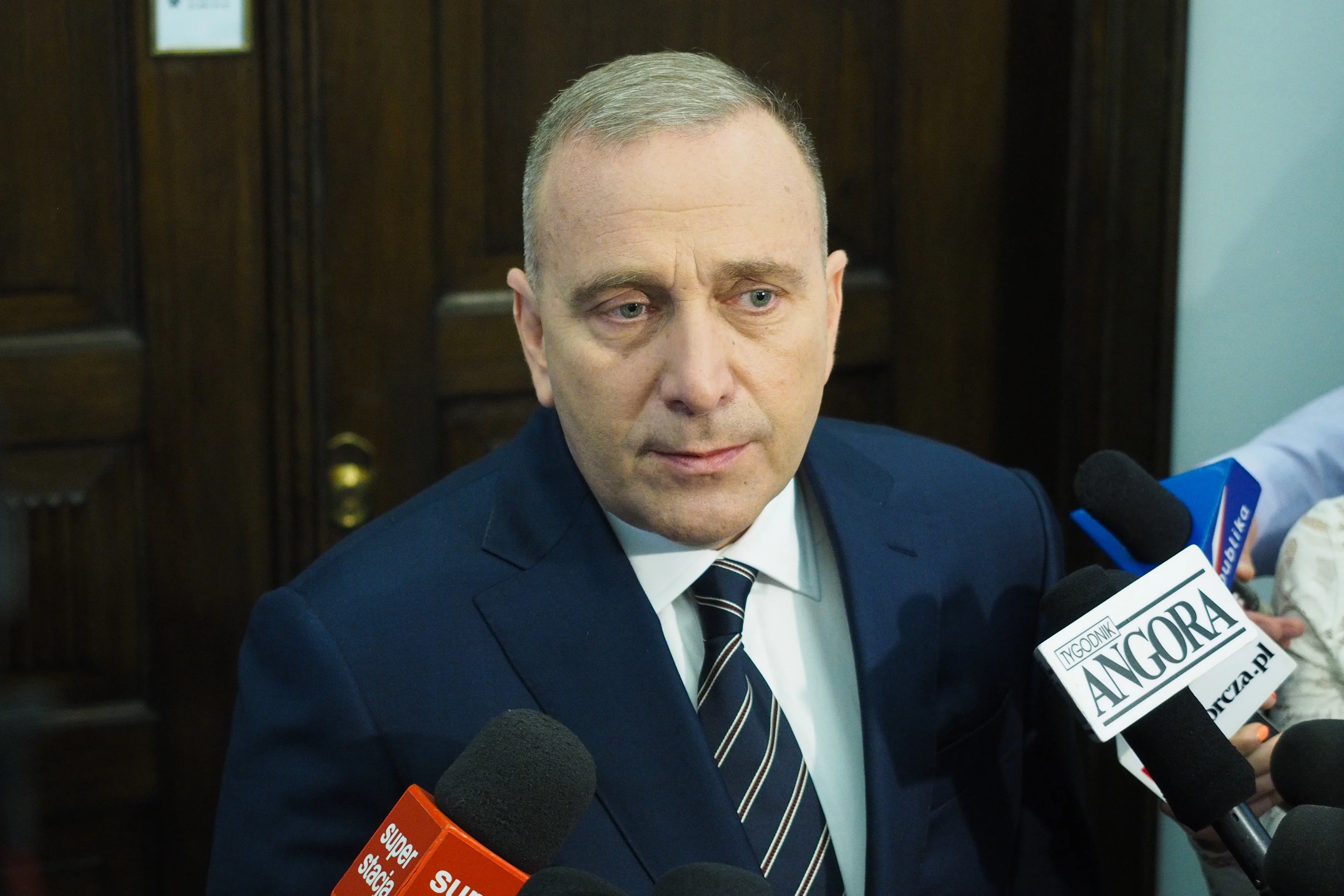 Przewodniczący PO Grzegorz Schetyna