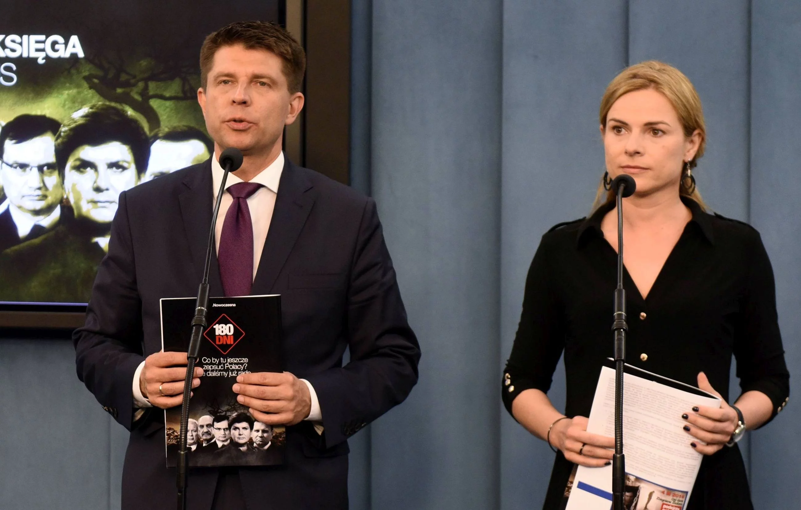 Ryszard Petru i Joanna Schmidt