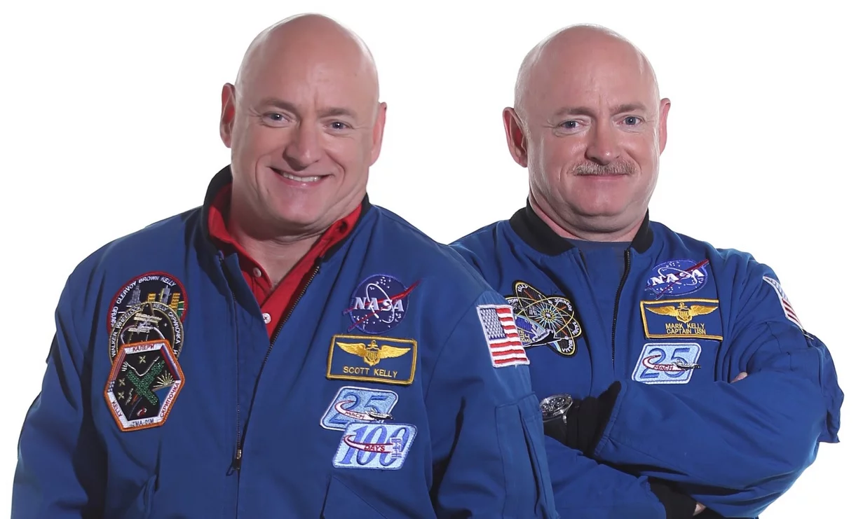 Scott i Mark Kelly