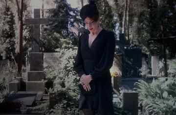 Screen z video promującego „Żałobnicę”