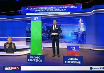 Screen z „Wiadomości” TVP