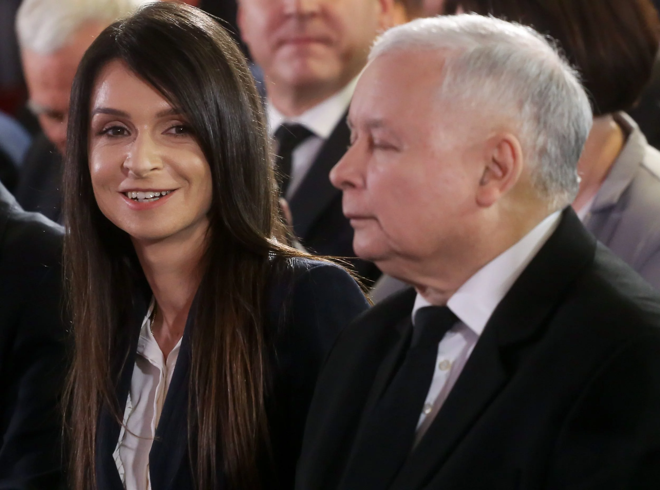 Marta Kaczyńska i Jarosław Kaczyński