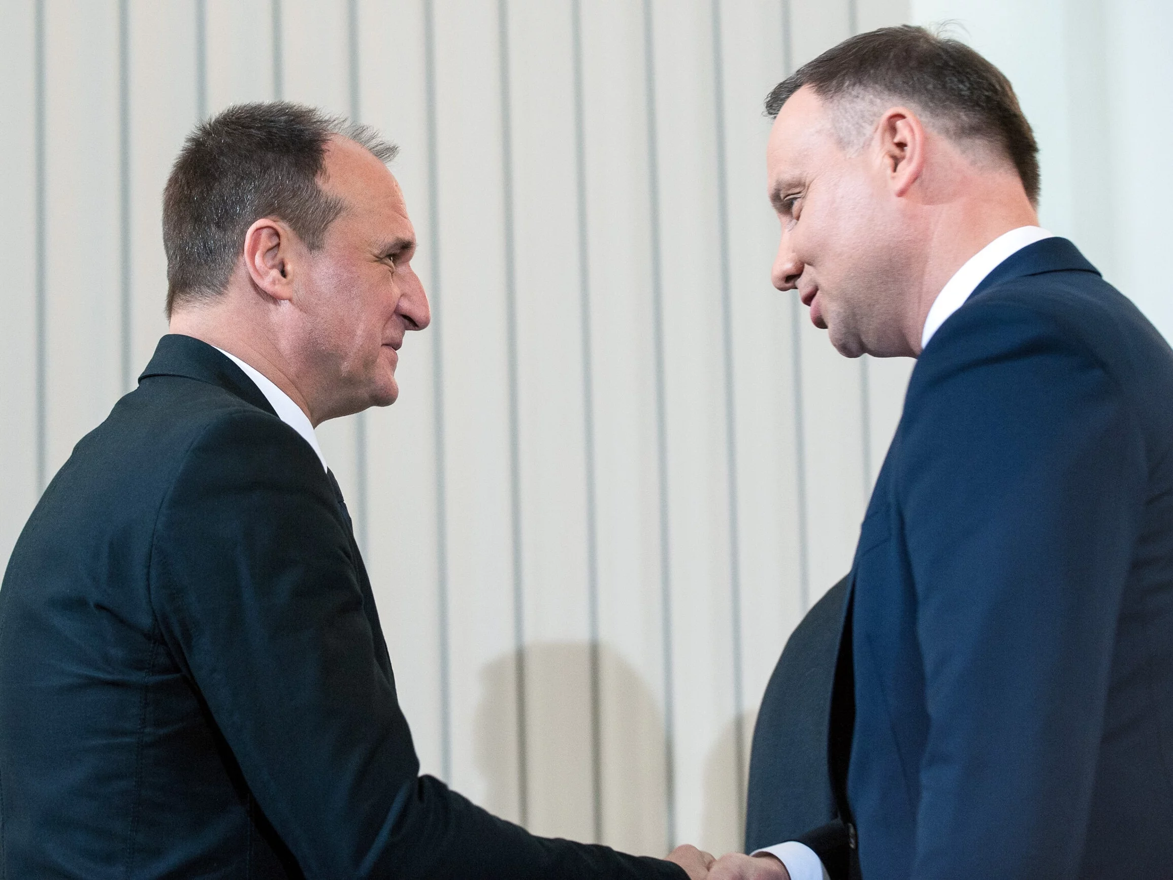 Paweł Kukiz i Andrzej Duda