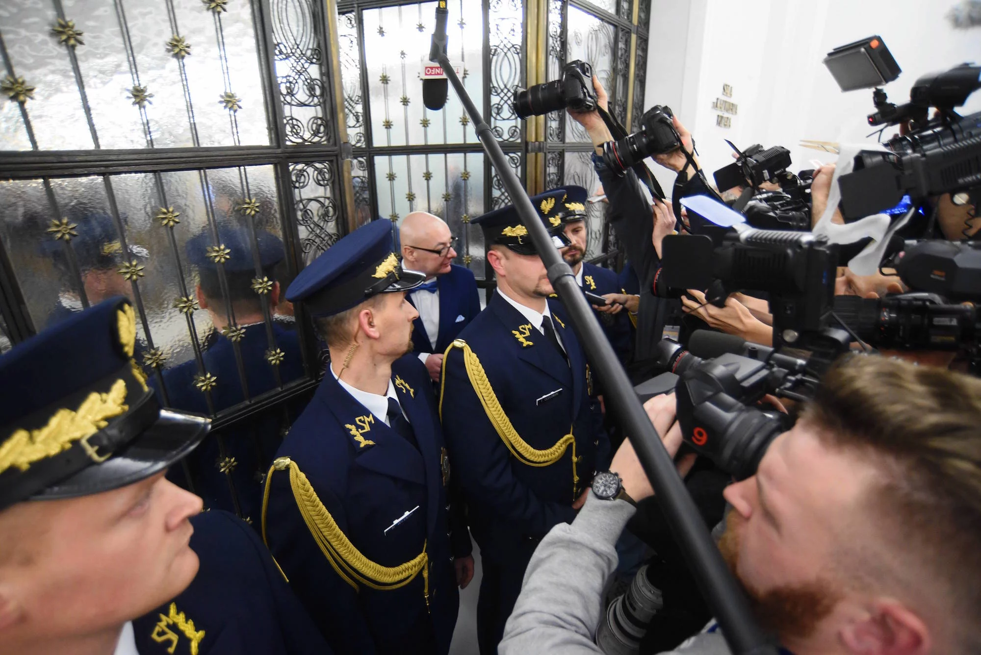 Dziennikarze w Sejmie