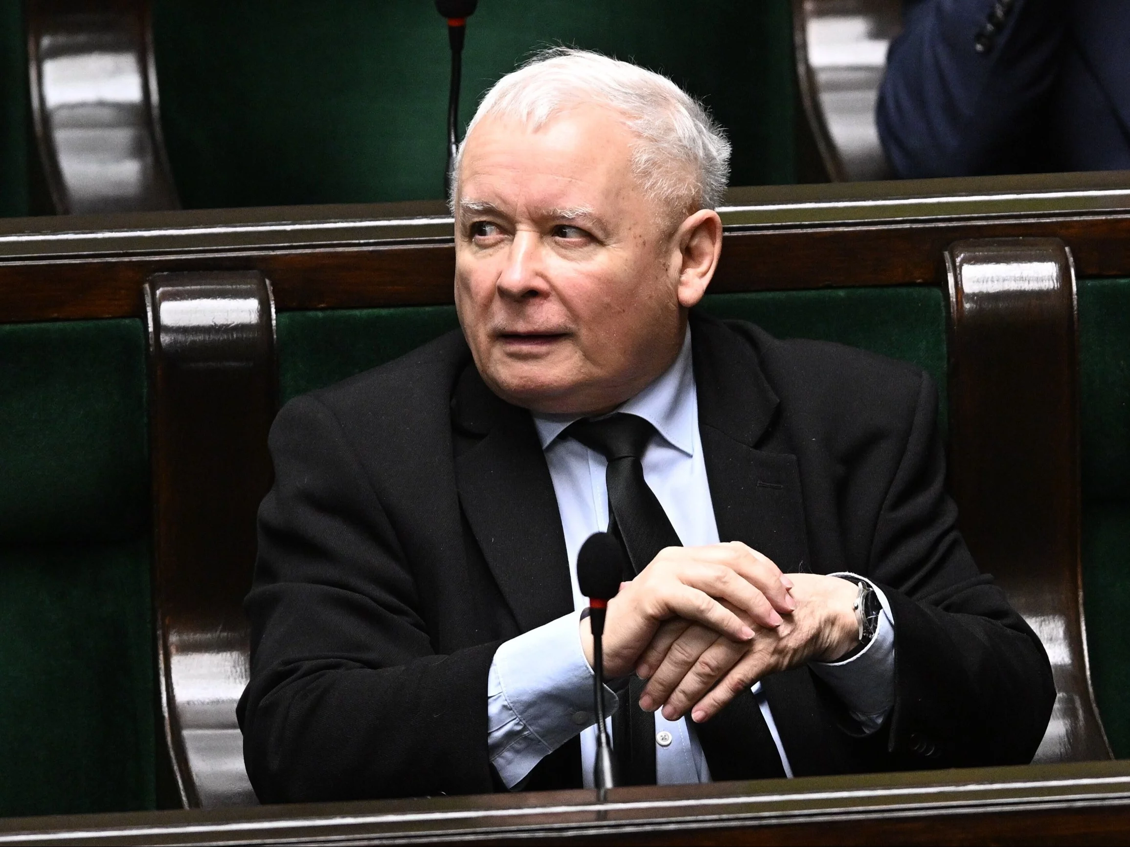 Prezes PiS Jarosław Kaczyński