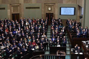 Sejm, ławy PiS
