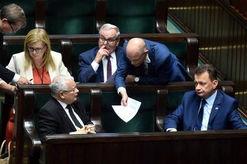 Sejm, ławy Zjednoczonej Prawicy