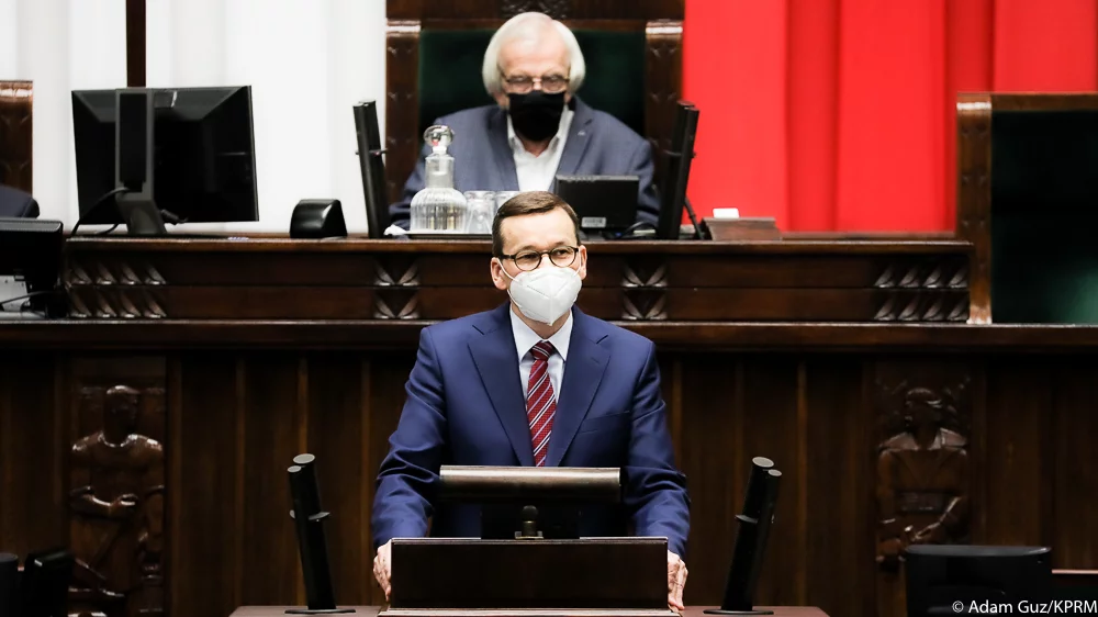 Mateusz Morawiecki w Sejmie