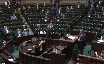 Sejm na początku obrad 15 września