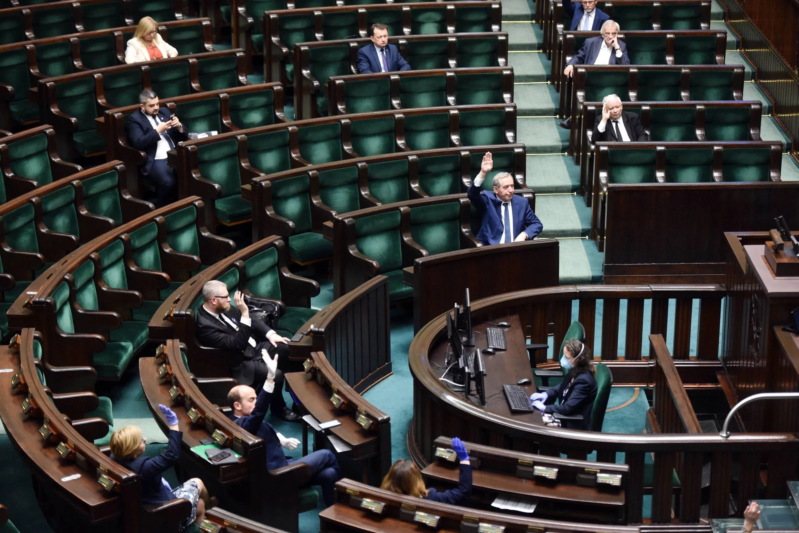 Polski Sejm w czasie pandemii koronawirusa