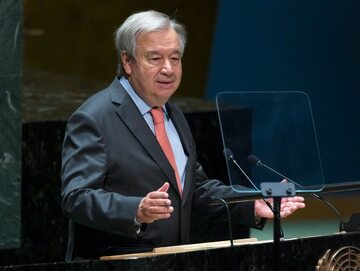 Sekretarz generalny ONZ Antonio Guterres