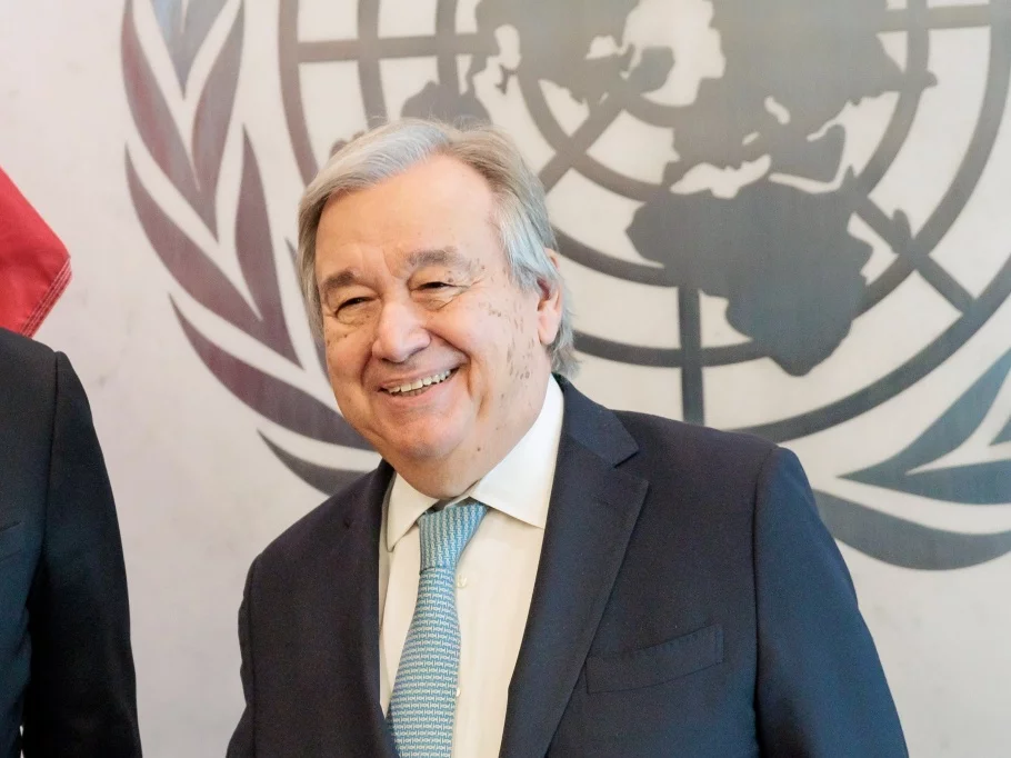 Sekretarz generalny ONZ Antonio Guterres